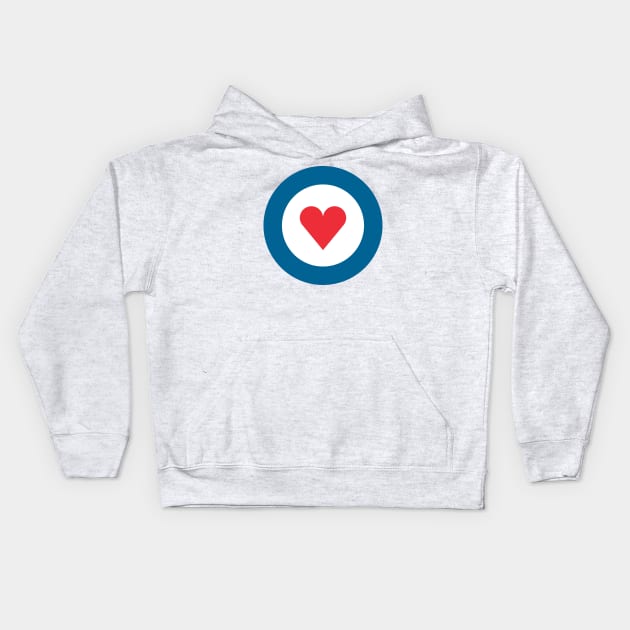 Mod Love Kids Hoodie by Skatee